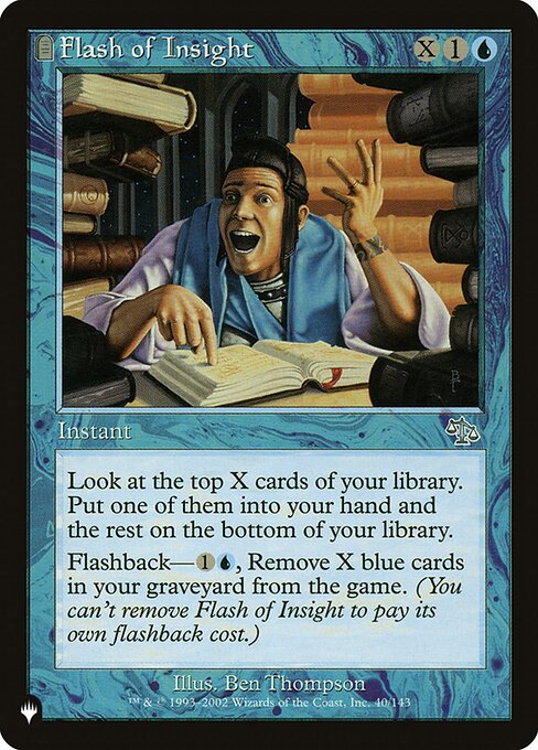 Flash of Insight (JUD-40) [The List]
