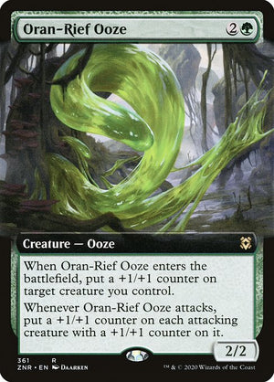 Oran-Rief Ooze (361) [Zendikar Rising] [Extended Art]