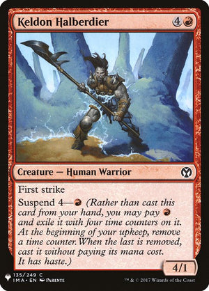 Keldon Halberdier (IMA-135) [The List]