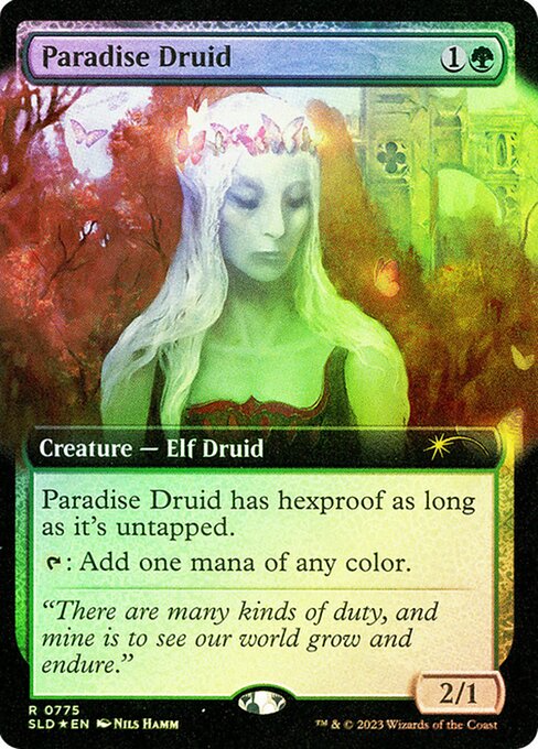 Paradise Druid (775) [Secret Lair Drop]