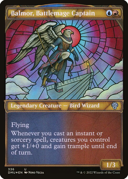 Balmor, Battlemage Captain (336) [Dominaria United] [Showcase]