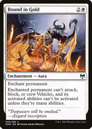 Bound in Gold (5) [Kaldheim]