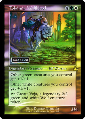 Tolsimir Wolfblood (387z) [Ravnica Remastered]