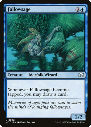 Fallowsage (223) [March of the Machine Commander]