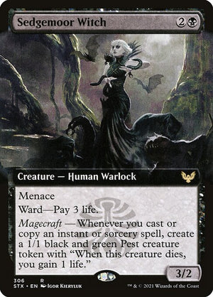 Sedgemoor Witch (306) [Strixhaven: School of Mages] [Extended Art]