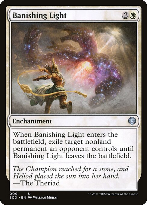 Banishing Light (9) [Starter Commander Decks]
