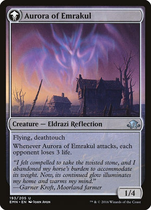 Cryptolith Fragment // Aurora of Emrakul (193) [Eldritch Moon] Reverse