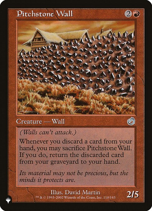 Pitchstone Wall (TOR-110) [The List]