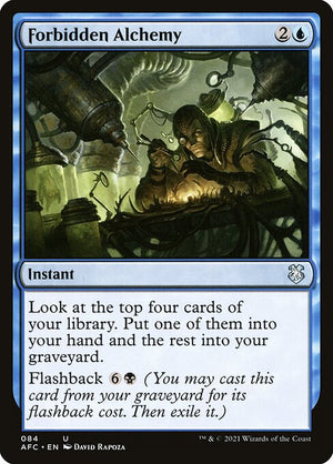 Forbidden Alchemy (84) [Forgotten Realms Commander]