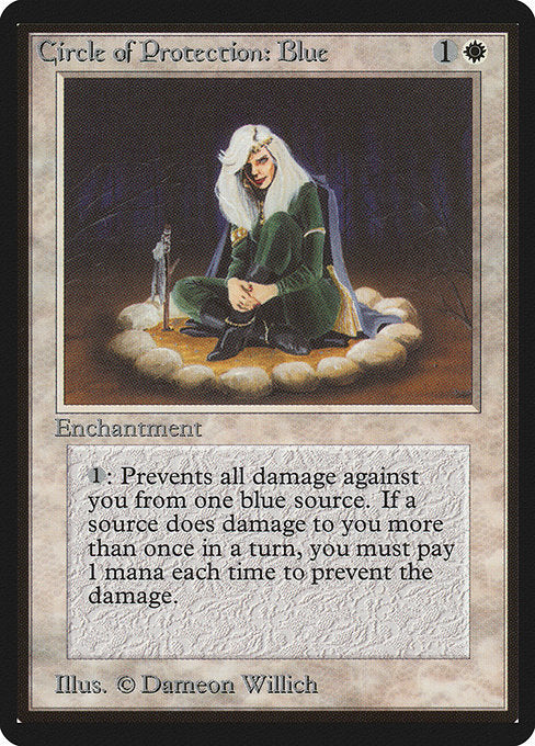 Circle of Protection: Blue (11) [Limited Edition Beta]