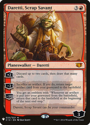 Daretti, Scrap Savant (C14-33) [The List]