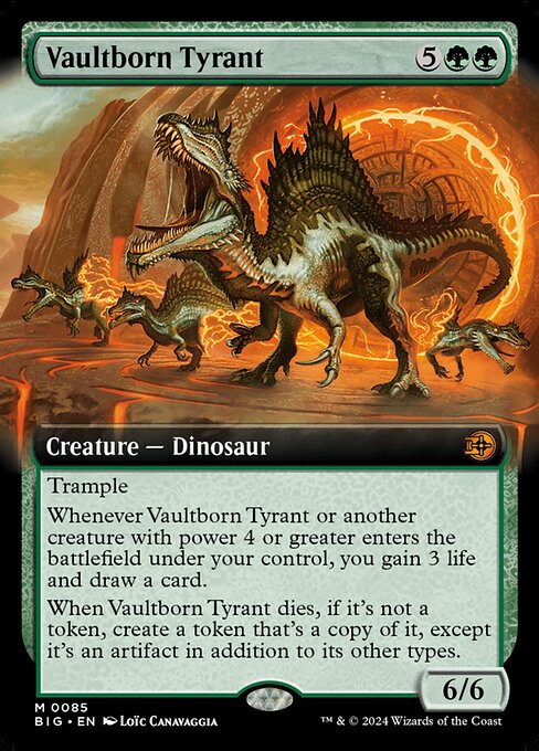 Vaultborn Tyrant (85) [The Big Score]