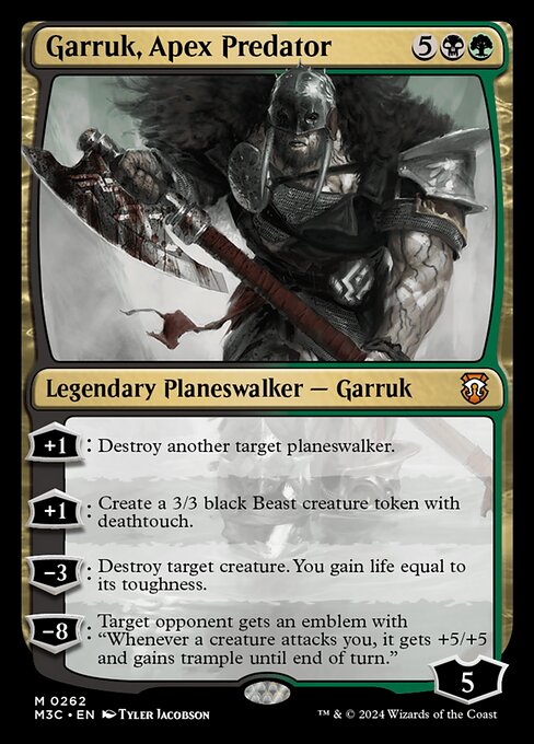 Garruk, Apex Predator (262) [Modern Horizons 3 Commander]