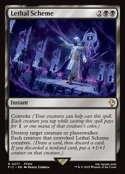 Lethal Scheme (277) [Final Fantasy Commander]