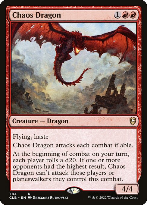 Chaos Dragon (784) [Commander Legends: Battle for Baldur's Gate]