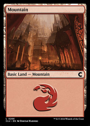Mountain (266) [Ravnica: Clue Edition]