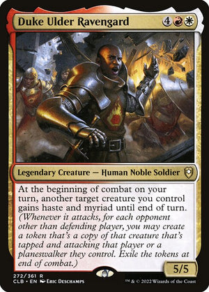 Duke Ulder Ravengard (272) [Commander Legends: Battle for Baldur's Gate]