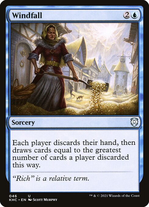 Windfall (46) [Kaldheim Commander]