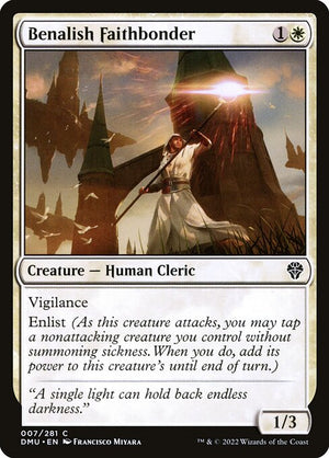 Benalish Faithbonder (7) [Dominaria United]