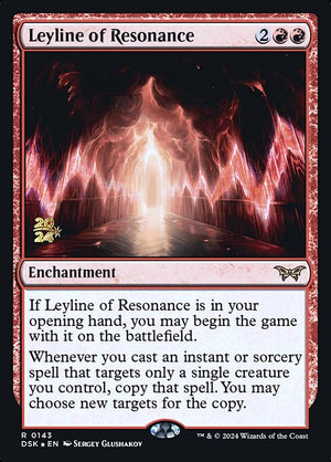 Leyline of Resonance (143s) [Duskmourn: House of Horror Promos]