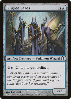 Filigree Sages (44) [Shards of Alara]