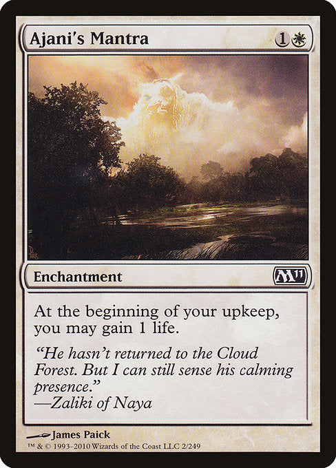 Ajani's Mantra (2) [Magic 2011]