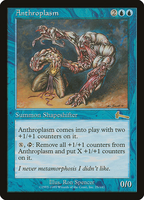 Anthroplasm (25) [Urza's Legacy]
