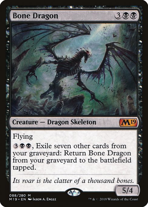 Bone Dragon (88) [Core Set 2019]