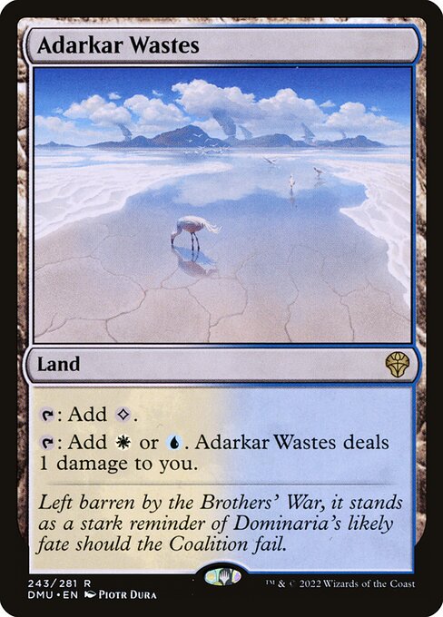 Adarkar Wastes (243) [Dominaria United]
