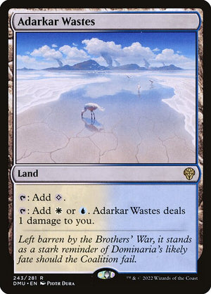 Adarkar Wastes (243) [Dominaria United]