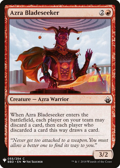 Azra Bladeseeker (BBD-55) [The List]