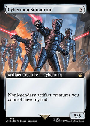 Cybermen Squadron (1048) [Doctor Who] [Extended Art]