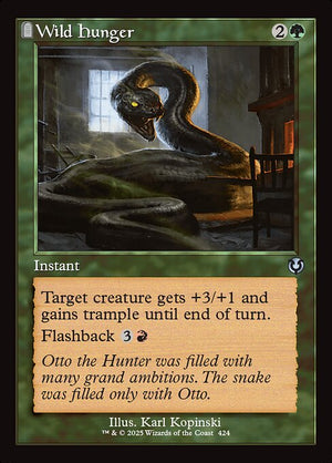 Wild Hunger (424) [Innistrad Remastered]