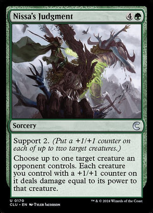 Nissa's Judgment (170) [Ravnica: Clue Edition]