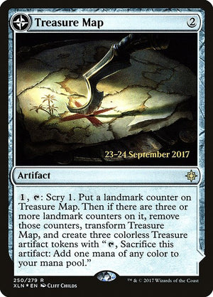 Treasure Map // Treasure Cove (250s) [Ixalan Promos]