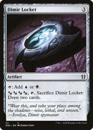 Dimir Locket (111) [Zendikar Rising Commander]