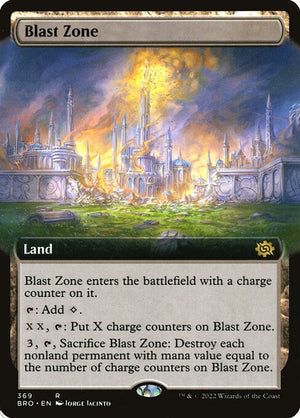 Blast Zone (369) [The Brothers' War] [Extended Art]