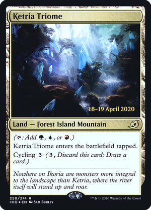 Ketria Triome (250s) [Ikoria: Lair of Behemoths Promos]