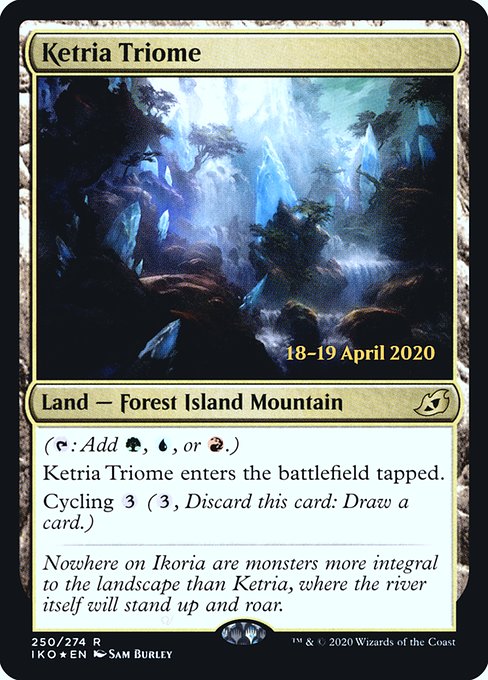 Ketria Triome (250s) [Ikoria: Lair of Behemoths Promos]