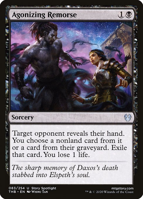 Agonizing Remorse (83) [Theros Beyond Death]
