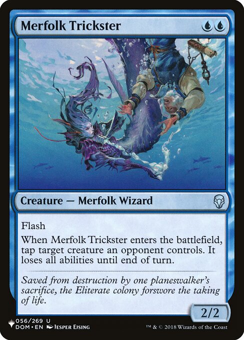 Merfolk Trickster (DOM-56) [The List]