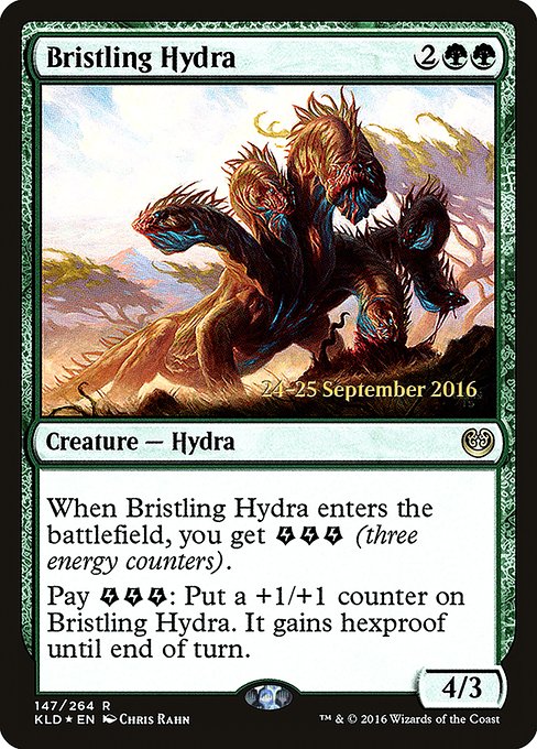 Bristling Hydra (147s) [Kaladesh Promos]