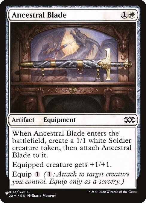 Ancestral Blade (2XM-3) [The List]