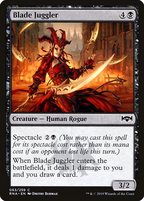 Blade Juggler (63) [Ravnica Allegiance]