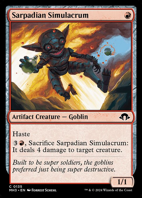 Sarpadian Simulacrum (135) [Modern Horizons 3]