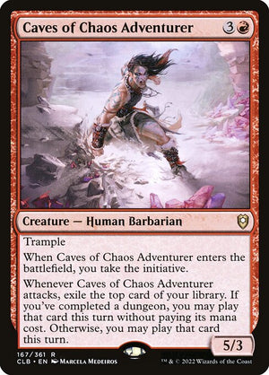 Caves of Chaos Adventurer (167) [Commander Legends: Battle for Baldur's Gate]