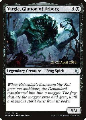 Yargle, Glutton of Urborg (113s) [Dominaria Promos]