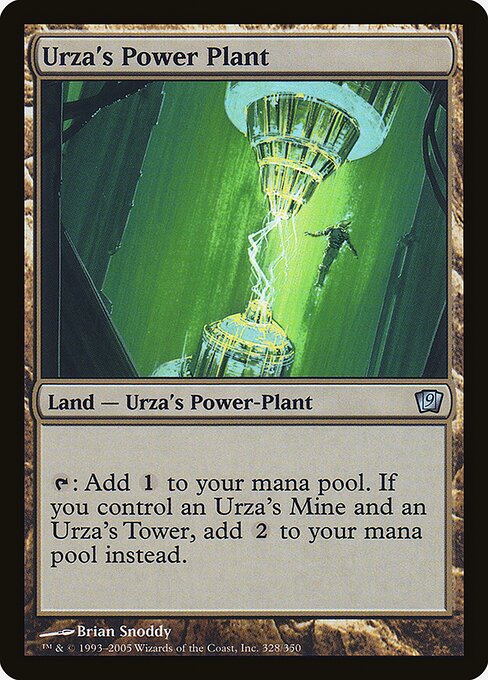 Urza's Power Plant (328★) [Ninth Edition]