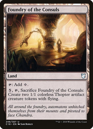 Foundry of the Consuls (248) [Commander 2018]