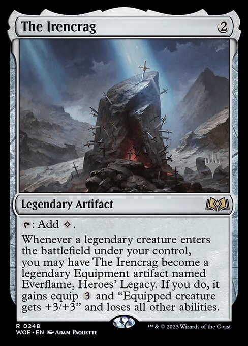 The Irencrag (248p) [Wilds of Eldraine Promos]